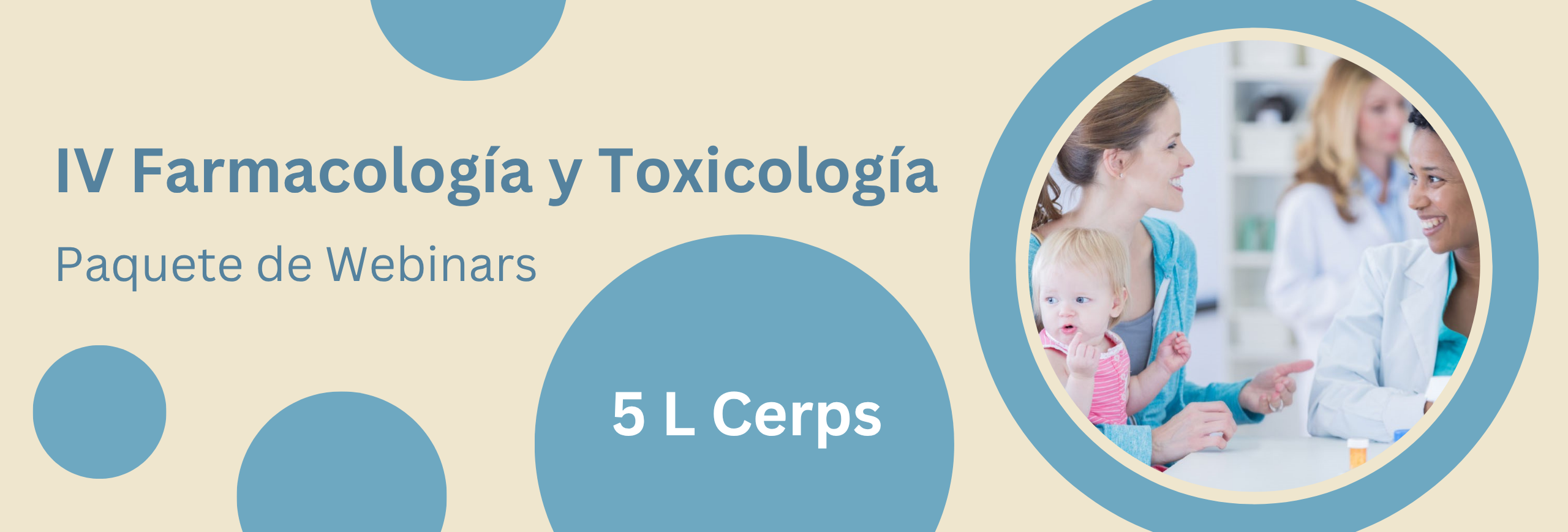 IV Farmacología y Toxicología Paquete de Webinars